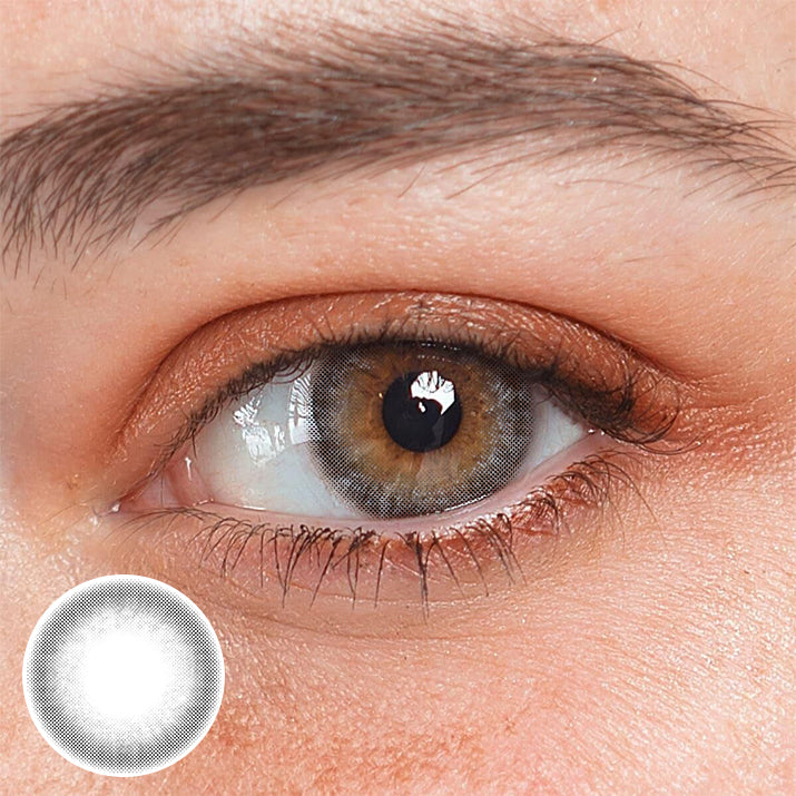 Adriene Grey Prescription Colored Contact Lenses