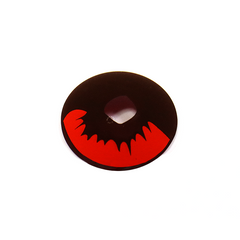 Cosplay Demon Slayer Kamado Tanjirou Red Colored Contact Lenses