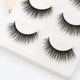 New Waterproof  3 Piece G308 Mink Hair Eyelashes