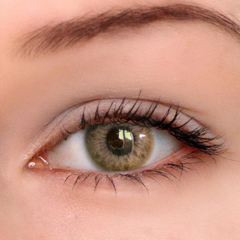 [US Warehouse] DNA Taylor Farbige Kontaktlinsen Ohne Stärke Braun Haselnussbraun