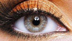 Pure Nature Kontaktlinsen mit Stärke in Braun