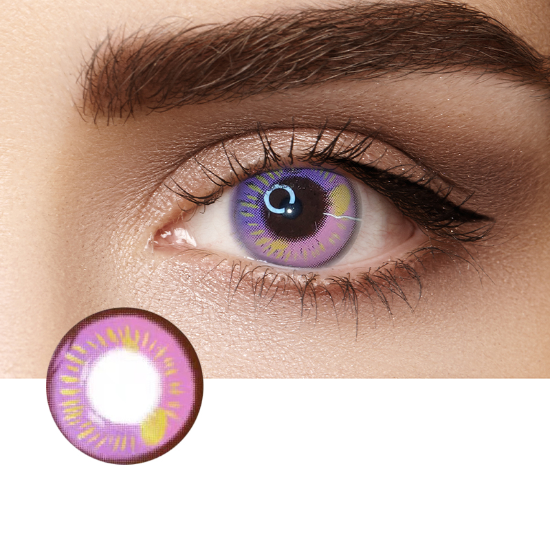 Vega Gold Yellow Prescription Colored Contact Lenses – BEAUEYE