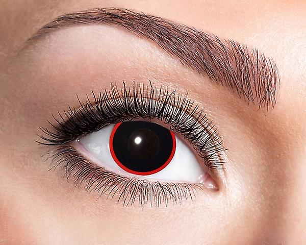 Halloween Hell Raiser Red  Colored Contact Lenses