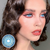 New York BLUE Prescription Colored Contact Lenses