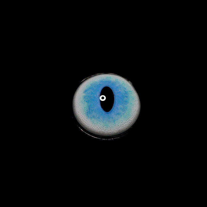 [US Warehouse] Cosplay Ragdoll Cat Blau Farbige Kontaktlinsen Ohne Stärke