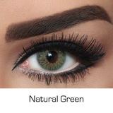 NATURAL GREEN Colored Contact Lenses