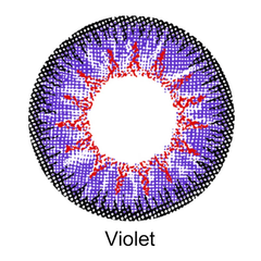 Lentilles De Contact Colorées Vega Violet Violet