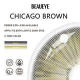 Chicago Brown Colored Contact Lenses