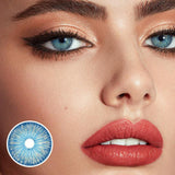 Farbige Kontaktlinsen Ohne Stärke New York BLAU