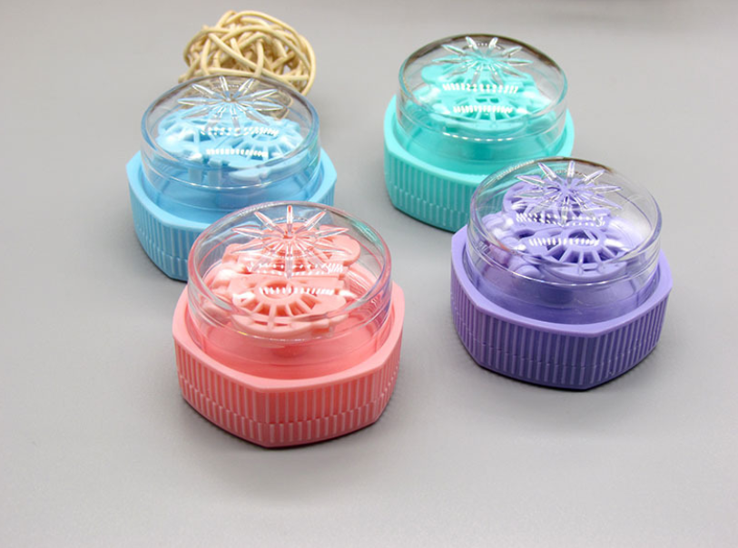 Contact Lens Case Reflective Surface Contact Lens Storage Box Color Contact  Lens Companion Care Box Color Contact Lens Companion Care Box