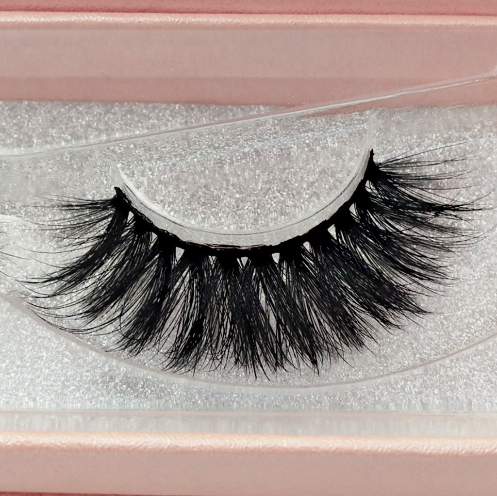3D Mink Hair 1 Piece crossed Natural Eyelashes