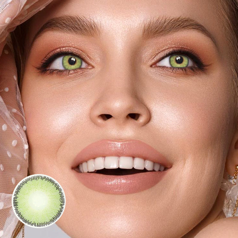 Breena Green Colored Contact Lenses