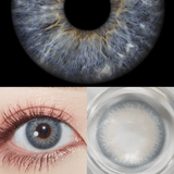 DNA Taylor Blue Gray Prescription Colored Contact Lenses