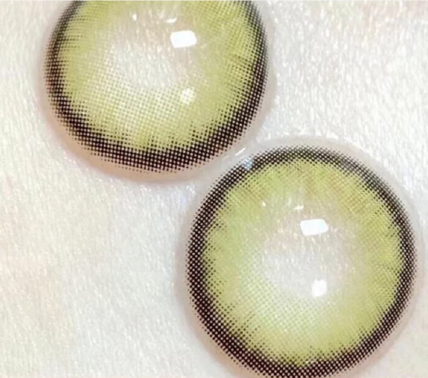 Norko Green Prescription Colored Contact Lenses