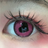 Halloween Starry Sky Anime Yandere Pink Colored Contact Lenses