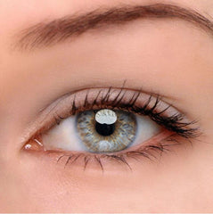 Pure Nature Kontaktlinsen mit Stärke in Braun