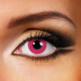 Cosplay Powdery Violet Block Pink Colored Contact Lenses