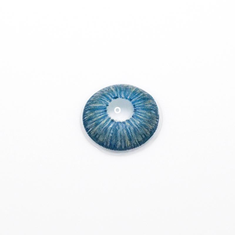 New York 2  BLUE Daily (10 Pcs) Colored Contact Lenses
