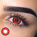 Cosplay ICE Red Prescription Colored Contact Lenses