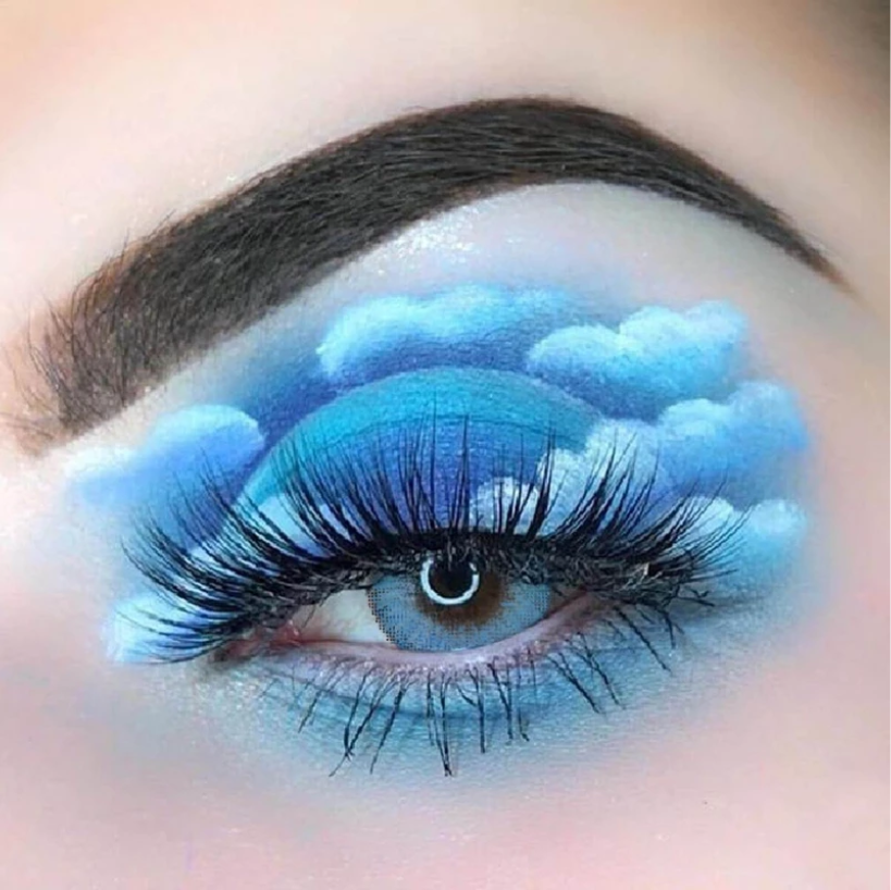 [US Warehouse] Farbige Kontaktlinsen Ohne Stärke Ocean Brilliant Blue