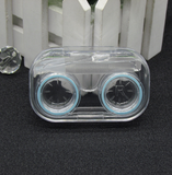 Transparent Multicolor Colored Contact Lens Case