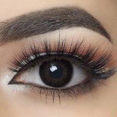 [US Warehouse] Schwarze Farbige Kontaktlinsen Ohne Stärke Große Augen