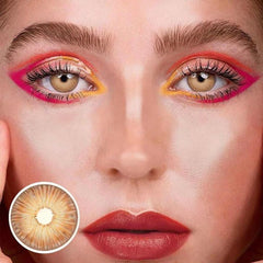 [US Warehouse] Farbige Kontaktlinsen Ohne Stärke New York Braun