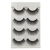 New Natural Slim 4 Piece G103 Mink Hair Eyelashes