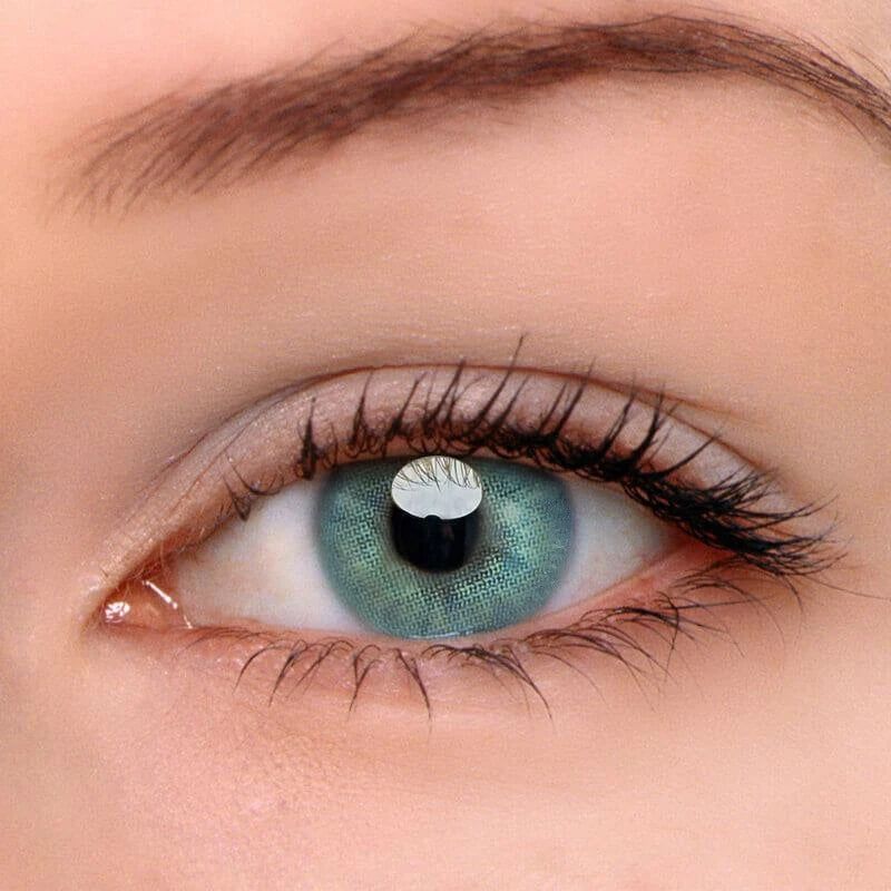 Farbige Kontaktlinsen mit Stärke Aurora in Blau
