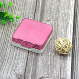 Electroplated Square Multicolor Colored Contact Lens Case