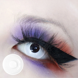 Halloween White block Colored Contact Lenses