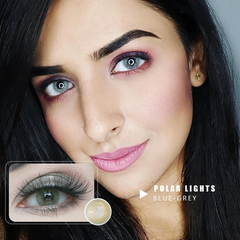 [US Warehouse] Polar Light himmelgrau Farbige Kontaktlinsen Ohne Stärke