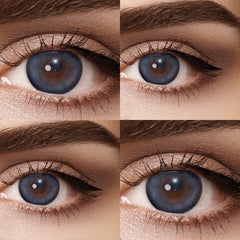 Deep Blue Colored Contact Lenses