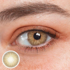 Hesper Brown Prescription Colored Contact Lenses