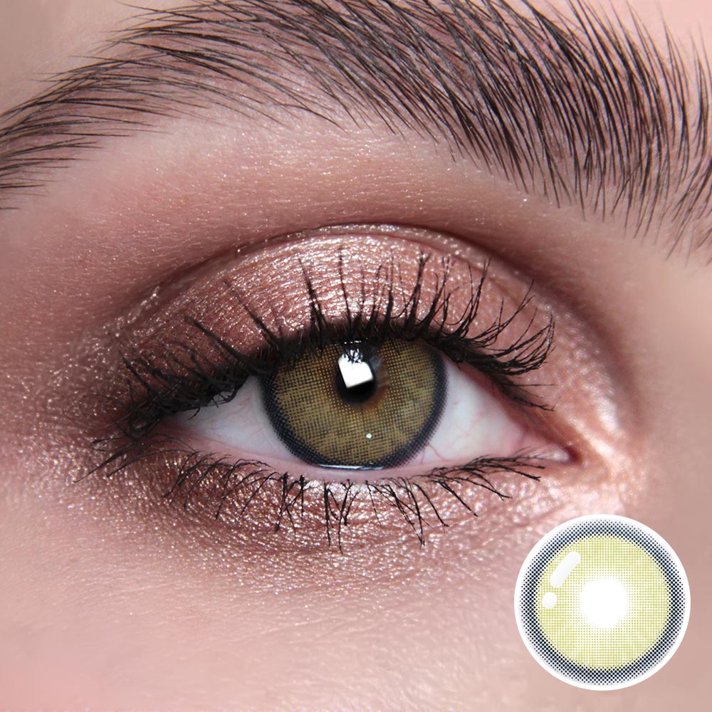 Kilala Succulent Green Colored Contact Lenses