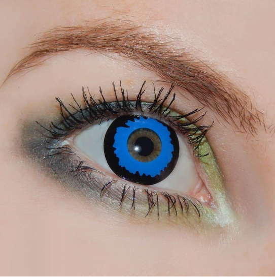 Cosplay Blue Elf  Colored Contact Lenses