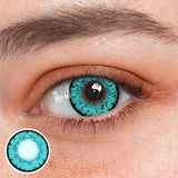 Cosplay Genshin Impact Queen Light Blue Colored Contact Lenses