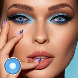 Beagan Blue Colored Contact Lenses