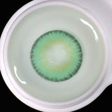 Lentilles de contact de couleur vert matcha