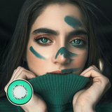 Cosplay Cosplay Green Manson Colored Contact Lenses