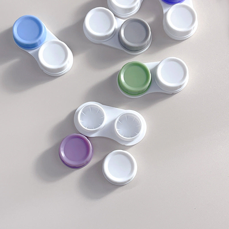 Minimalist Colored Contact Lens Case