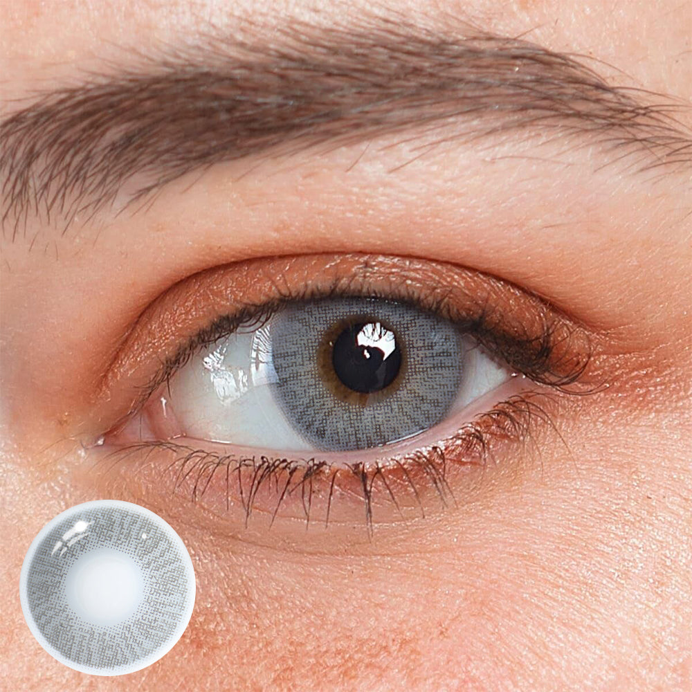 Artemis Ash Gray Colored Contact Lenses