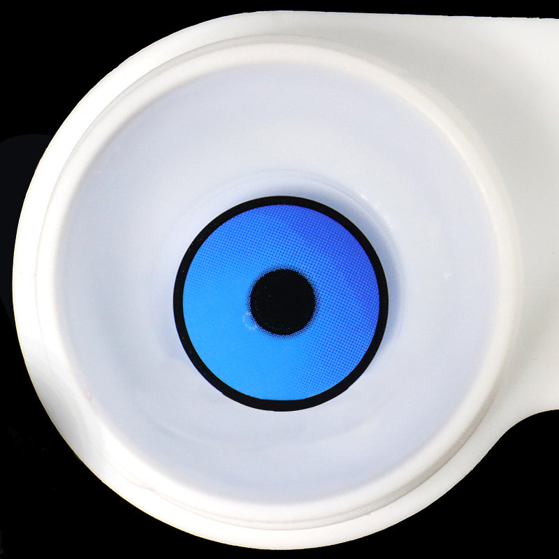 Halloween Lake Blue Colored Contact Lenses