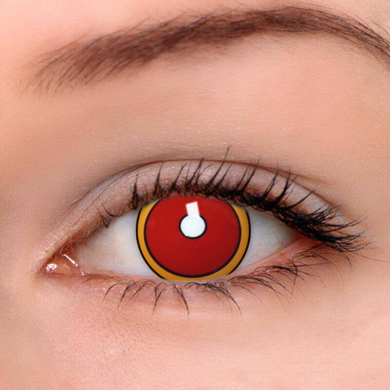 Cosplay Rengoku Kyoujurou Farbige Kontaktlinsen Ohne Stärke in Rot