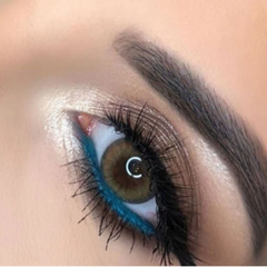 [US Warehouse] Pro Farbige Kontaktlinsen Mit Stärke Hazel Braun