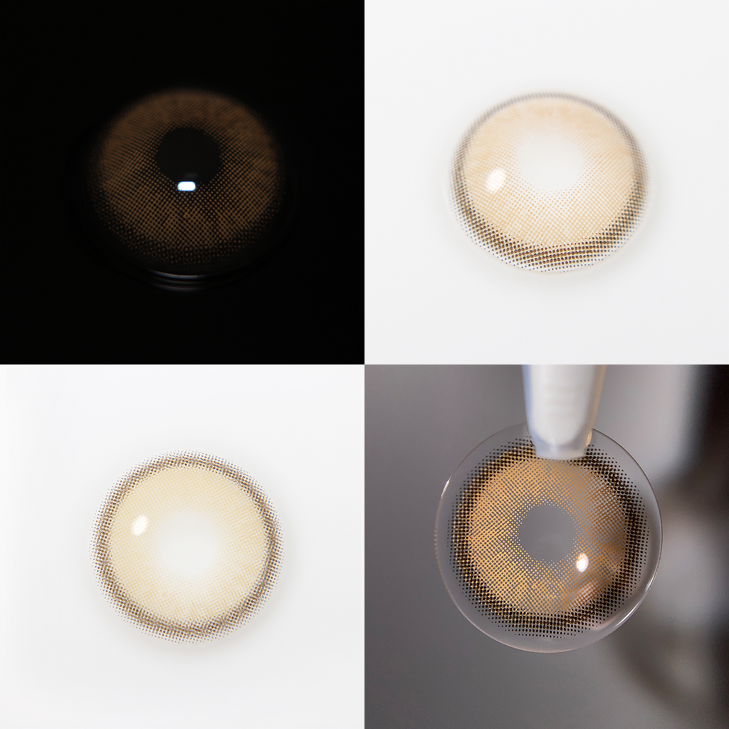 Vela Dark Brown Prescription Colored Contact Lenses