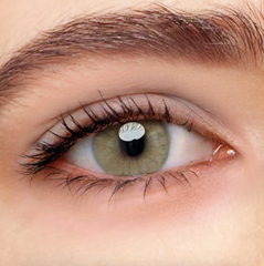 [US Warehouse] Polar Hellbraune Farbige Kontaktlinsen Ohne Stärke
