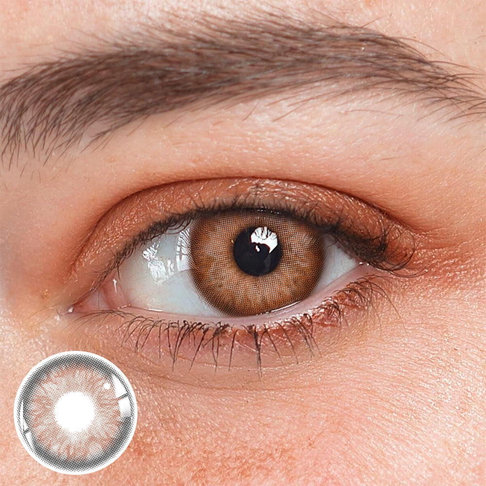 Paloma Mars Rust Red Colored Contact Lenses