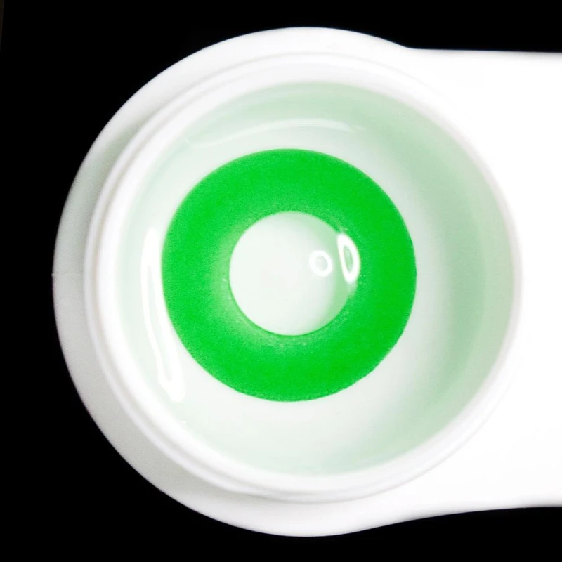 Halloween Greenout Farbige Kontaktlinsen Ohne Stärke