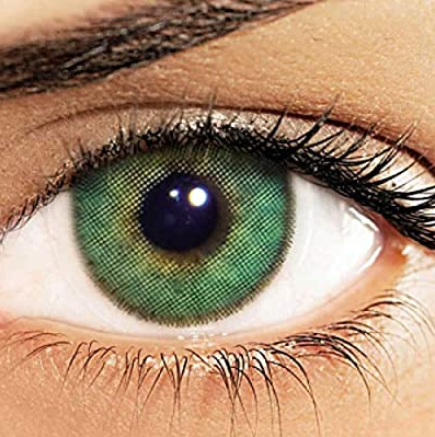 Natürliche Farben ESMERALDA Farbige Kontaktlinsen Ohne Stärke Grün